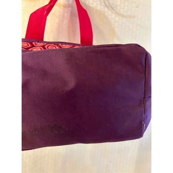 Igloo insulated lunch tote pink 14"x10" geometric bag - Picture 5 of 8